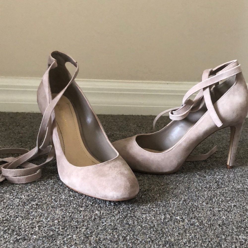 BCBGeneration Lace Up Heels - Worn Once